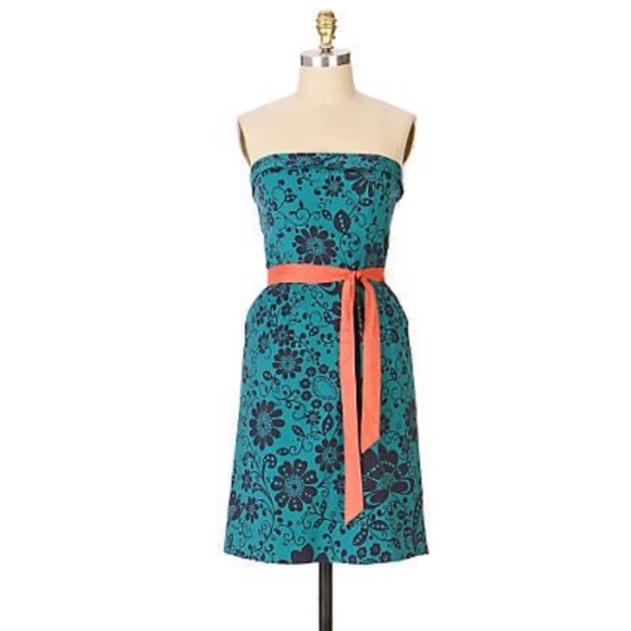 Anthropologie Dresses & Skirts - Anthropologie Maeve Floral Strapless Dress Sz 6